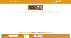 Desktop Screenshot of numbersteakhouse.com